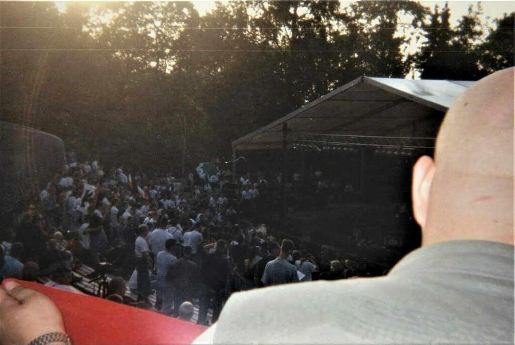 RechtsRock-Konzert 1992 in Brandenburg an der Havel